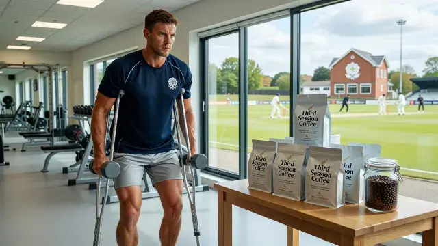 Jogador do Yorkshire revela ruptura grave no tendão e lança negócio de café durante recuperação